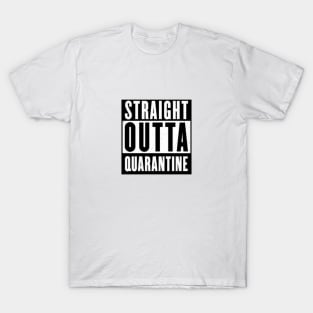 Straight Outta Quarantine Coronavirus T-Shirt